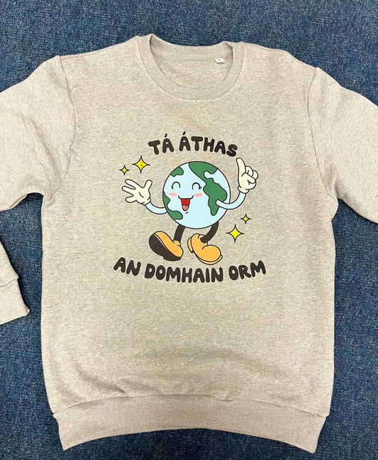 Tá áthas an domhain orm sweater